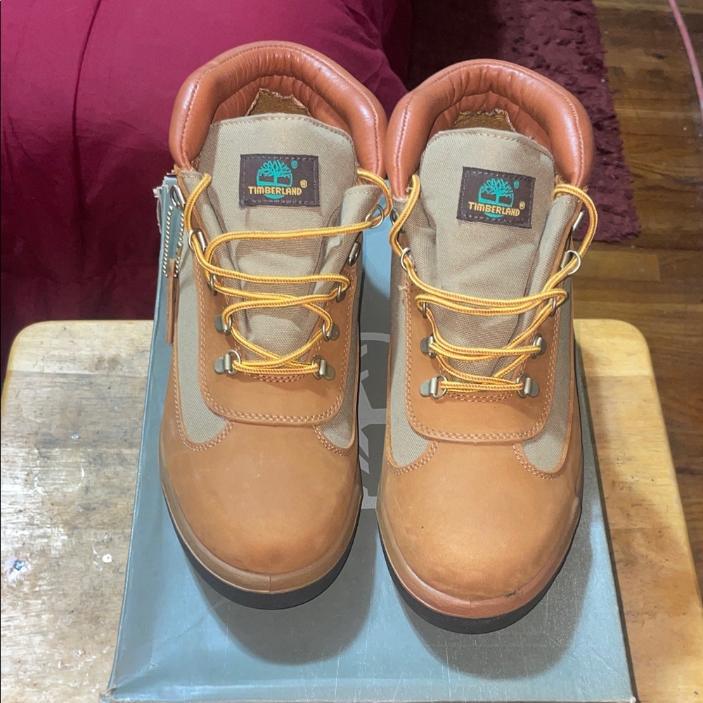 Timberland Tan and Brown Boots